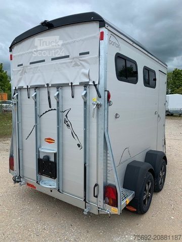 Prikolica za prevoz konj BÖCKMANN Portax LK, seitl. Entladeklappe