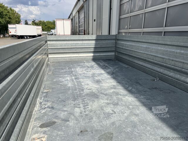 Trójstronna przyczepa wywrotka Humbaur D1AC  Tandemkipper- Tieflader mit Aufsatz, neuwertig