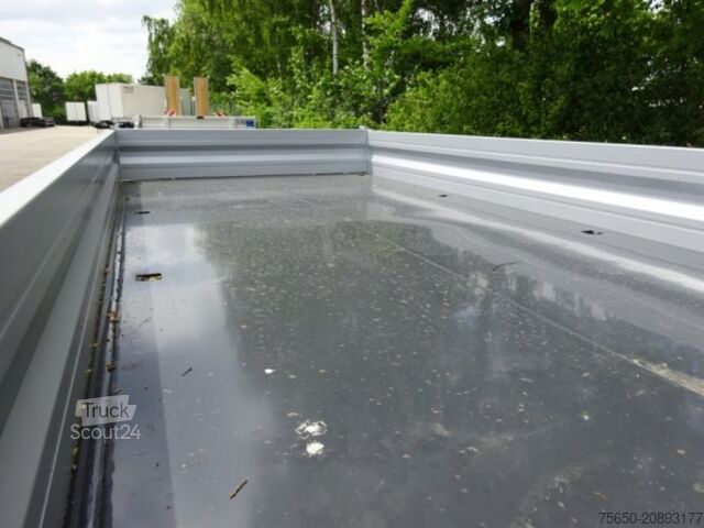 Kiper prikolica Möslein TTD11 weiß  neuer Tandem 3- Seitenkipper Tieflader-- Neufahrzeug --