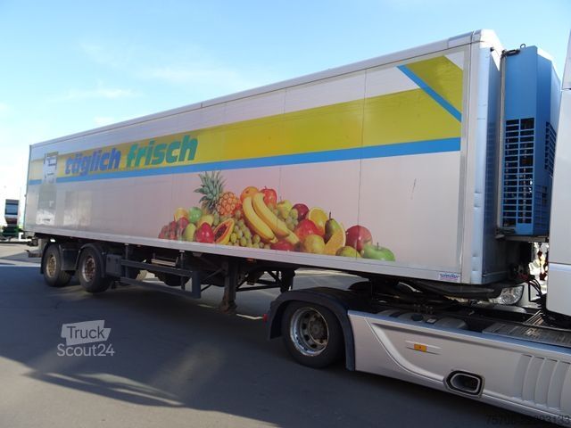 Naczepa skrzyniowa ACKERMANN-FRUEHAUF 2-Achs*11,8m*gelenkt*LBW*Frigoblock*Liftachse