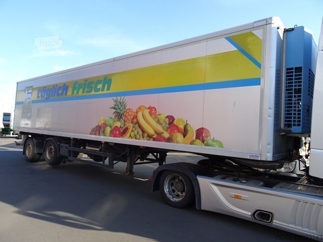 Naczepa chłodnia ACKERMANN-FRUEHAUF 2-Achs*11,8m*gelenkt*LBW*Frigoblock*Liftachse