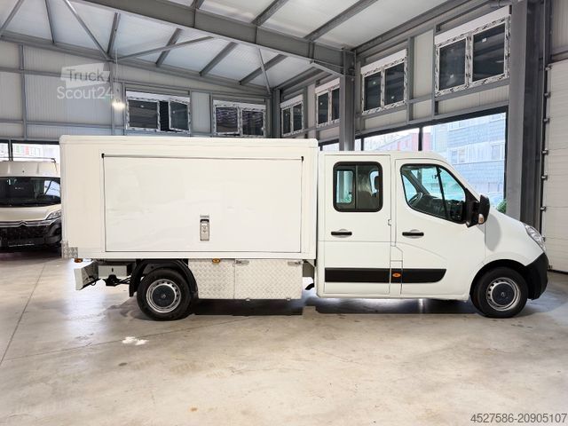 Transportador con plataforma y toldo OPEL Movano 2.3L *MAXI DOKA PRITSCHE&PLANE&KOFFER*
