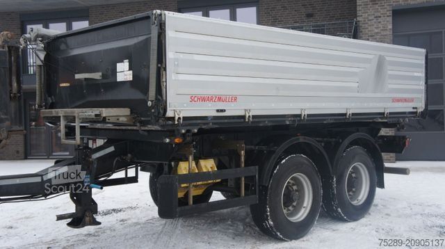 Dreiseitenkipper Anhänger SCHWARZMÜLLER M-Serie Z2 Kipper Dreiseitenkipper Tandem BPW