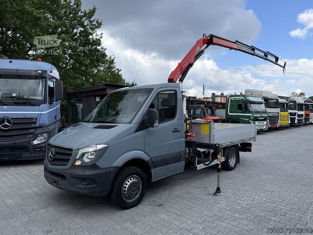 Kamion sa kranom furgon Mercedes-Benz Sprinter 516 Kran Fassi F40