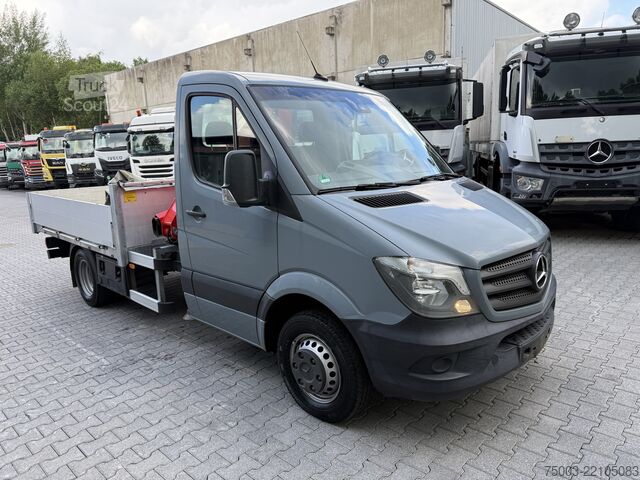 Kamion sa kranom furgon Mercedes-Benz Sprinter 516 Kran Fassi F40