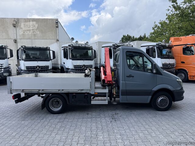 Kamion sa kranom furgon Mercedes-Benz Sprinter 516 Kran Fassi F40