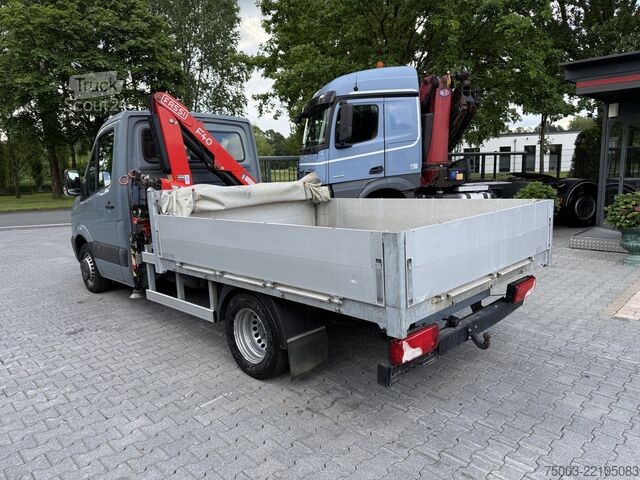 Kamion sa kranom furgon Mercedes-Benz Sprinter 516 Kran Fassi F40