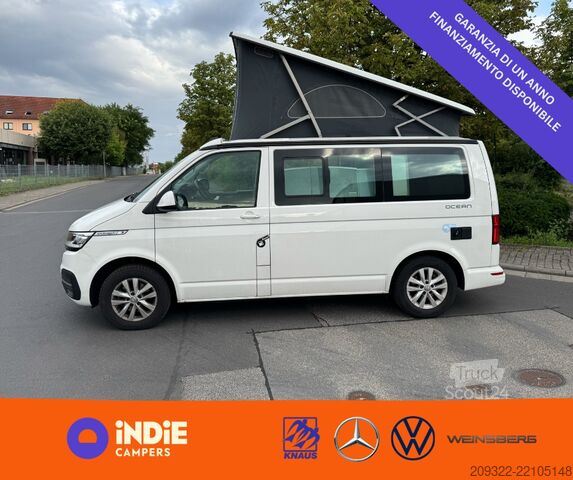 عربة تخييم 2022 Volkswagen California Coast | Automatico | Tetto a soffietto