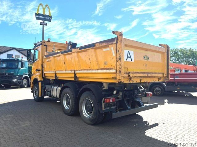 Kiepwagen MERCEDES-BENZ Arocs 2663 6x4 3-Achs Kipper Meiller Bordmatik