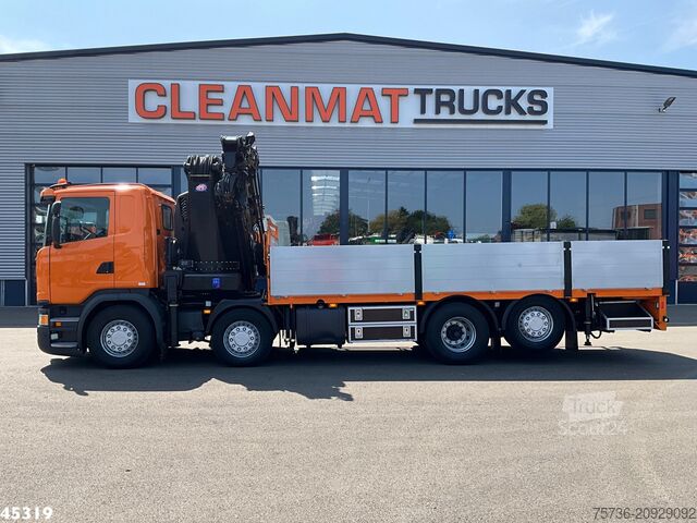 Kranwagen Scania G 450 Euro 6 HMF 60 Tonmeter laadkraan + Fly-Jib