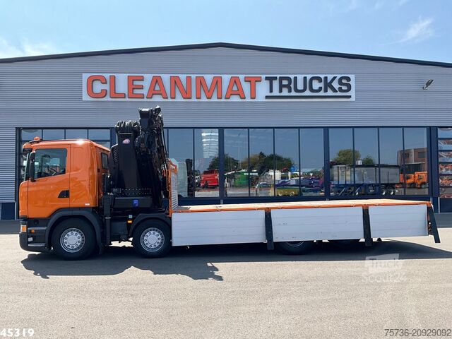 Kranwagen Scania G 450 Euro 6 HMF 60 Tonmeter laadkraan + Fly-Jib