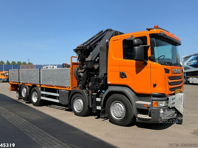 Kranwagen Scania G 450 Euro 6 HMF 60 Tonmeter laadkraan + Fly-Jib