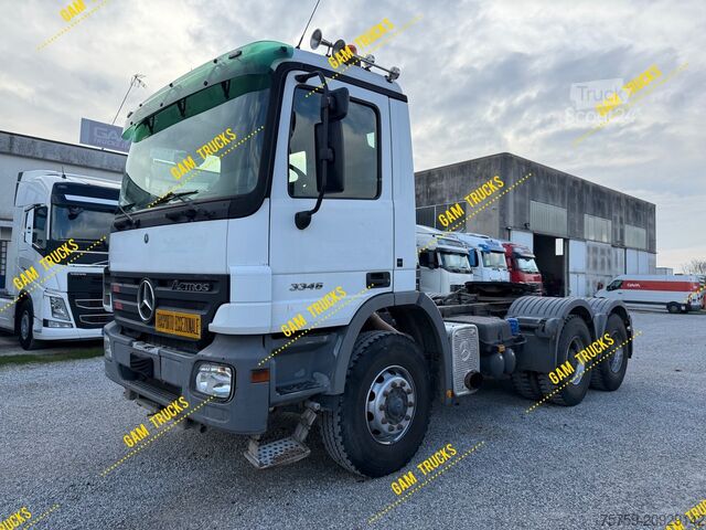 Standart çekici ünitesi Mercedes-Benz Actros 3346 Manual 6x4 33Ton EU3