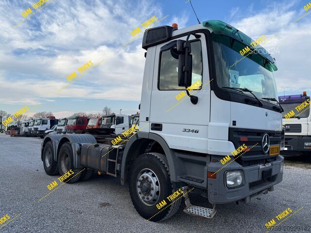 Standart çekici ünitesi Mercedes-Benz Actros 3346 Manual 6x4 33Ton EU3
