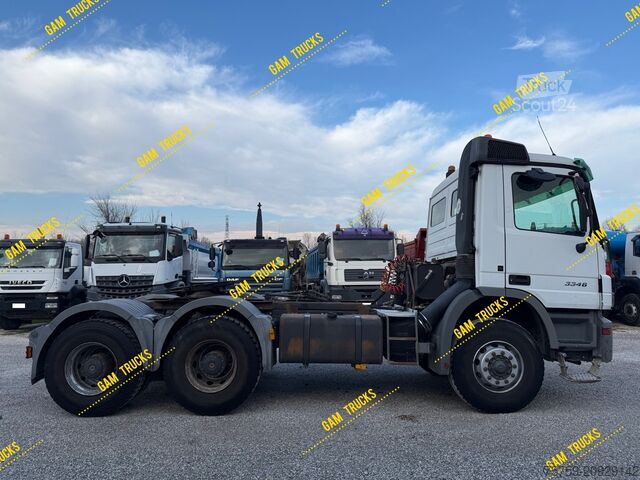 Standart çekici ünitesi Mercedes-Benz Actros 3346 Manual 6x4 33Ton EU3