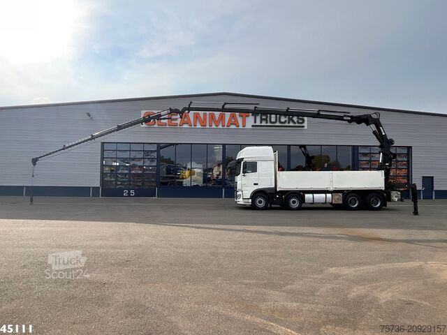 Kranbil DAF FAD XF 510 Euro 6 Intarder MKG 29 Tonmeter laad...