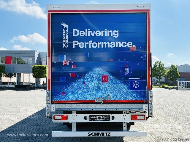 Furgona puspiekabe Schmitz Cargobull Trockenfrachtkoffer Standard Rolltor