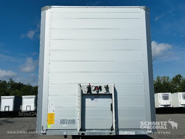 Furgona puspiekabe Schmitz Cargobull Trockenfrachtkoffer Standard Rolltor