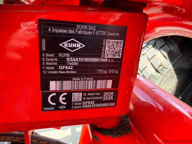 Heuwender Kuhn GF 642