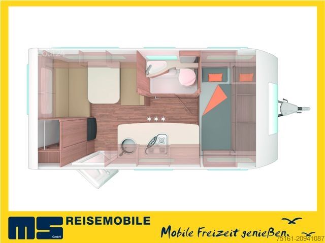 Wohnwagen WEINSBERG CARAONE 420 QD / - 2026 -/ ADVANCE & SMART PAKET
