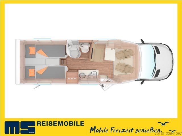 Teilintegriertes Wohnmobil WEINSBERG CARACOMPACT 640 MEG EDITION-PEPPER /-MODELL 2026