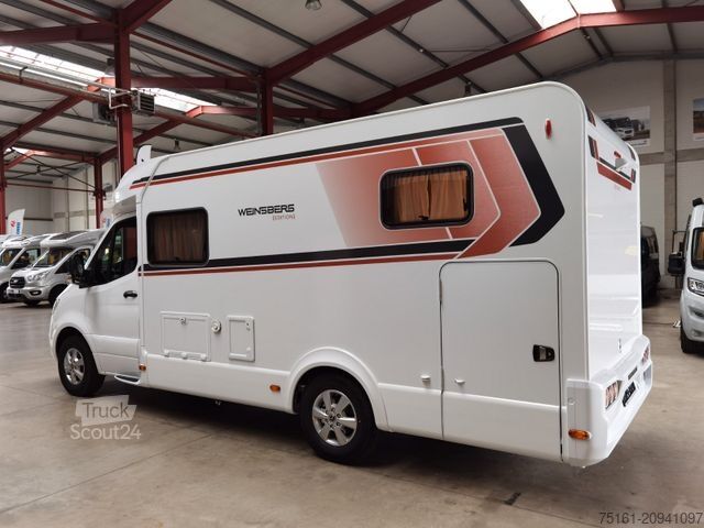 Teilintegriertes Wohnmobil WEINSBERG CARACOMPACT 640 MEG EDITION-PEPPER /-MODELL 2026