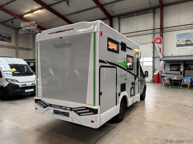 Autorulotă semi-integrată FORSTER T 599 HBN COUPÈ /-MODELL 2026- / 165PS-AUTOMATIK