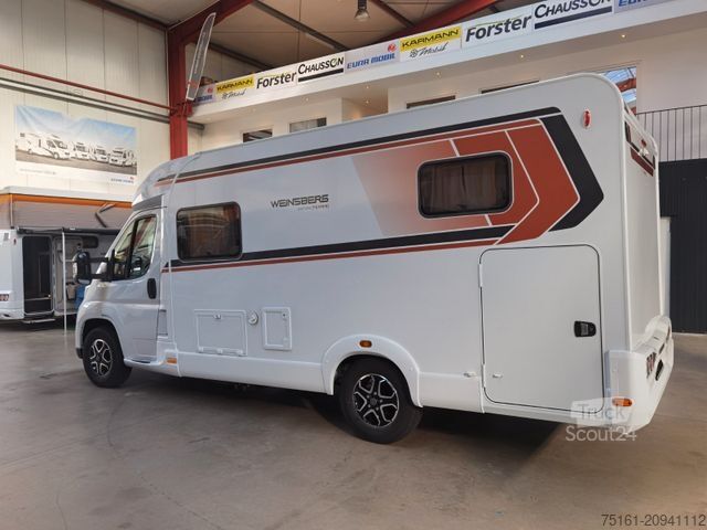 Teilintegriertes Wohnmobil WEINSBERG CARACOMPACT 600 MEG PEPPER / 8G. - AUTOMATIK