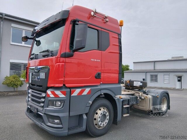 Standard tractor unit MAN TGX 18.470 BL Kipphydraulik Retarder Alu