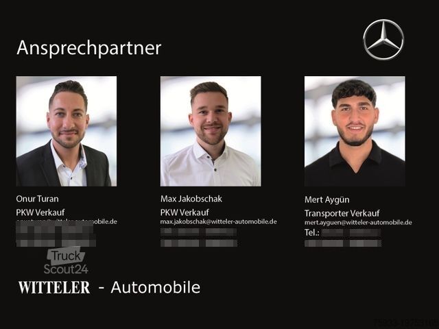 Minibus MERCEDES-BENZ V 300 d EDITION Kompakt LIEGE+AHK+NAVI+KLIMA+LED