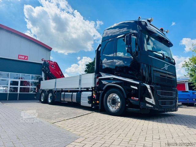Lastbilmonteret kran VOLVO FH 540 6x2 Container Fassi F545 Heck 360° 100%