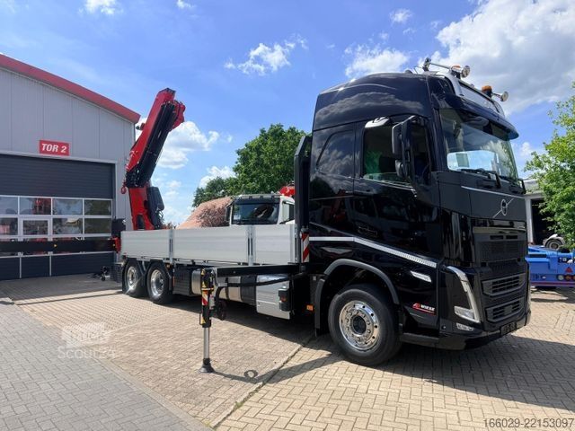 Lastbilmonteret kran VOLVO FH 540 6x2 Container Fassi F545 Heck 360° 100%