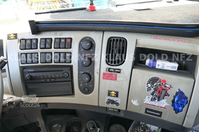 Kroghejselastbil RENAULT Premium Abrollkipper Lift-/Lenkachse Euro 5