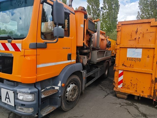 Vákuumtartályos teherautó MAN TGM 18.340 Saugwagen