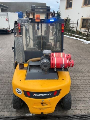 Фронтальний навантажувач вилковий JUNGHEINRICH TFG680 Duplex Gasstapler Seitensch. hydr. Zinken