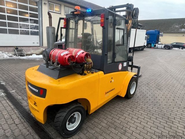 Фронтальний навантажувач вилковий JUNGHEINRICH TFG680 Duplex Gasstapler Seitensch. hydr. Zinken