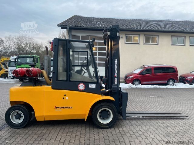 Фронтальний навантажувач вилковий JUNGHEINRICH TFG680 Duplex Gasstapler Seitensch. hydr. Zinken