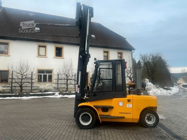 Фронтальний навантажувач вилковий JUNGHEINRICH TFG680 Duplex Gasstapler Seitensch. hydr. Zinken