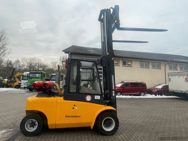 Фронтальний навантажувач вилковий JUNGHEINRICH TFG680 Duplex Gasstapler Seitensch. hydr. Zinken