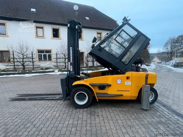 Фронтальний навантажувач вилковий JUNGHEINRICH TFG680 Duplex Gasstapler Seitensch. hydr. Zinken