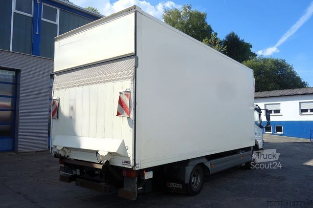 Vrachtwagen met bakwagen MERCEDES-BENZ 818 L Atego Koffer + LBW
