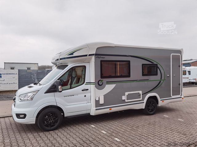 Half-integraal camper CHAUSSON 640 TITANIUM / MODELL 2026 / 165PS /XXL-HUBBETT