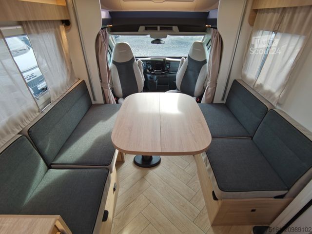 Camping-car semi-intégré CHAUSSON 640 TITANIUM / MODELL 2026 / 165PS /XXL-HUBBETT