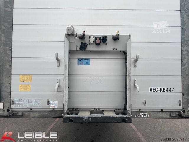 Open oplegger met zeil SCHMITZ CARGOBULL SCS24*LBW Ladebordwand*RSAB*Liftachse
