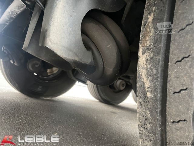 Open oplegger met zeil SCHMITZ CARGOBULL SCS24*LBW Ladebordwand*RSAB*Liftachse