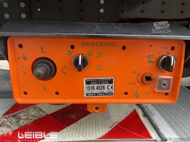 Open oplegger met zeil SCHMITZ CARGOBULL SCS24*LBW Ladebordwand*RSAB*Liftachse