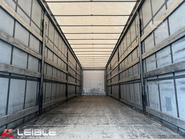 Open oplegger met zeil SCHMITZ CARGOBULL SCS24*LBW Ladebordwand*RSAB*Liftachse