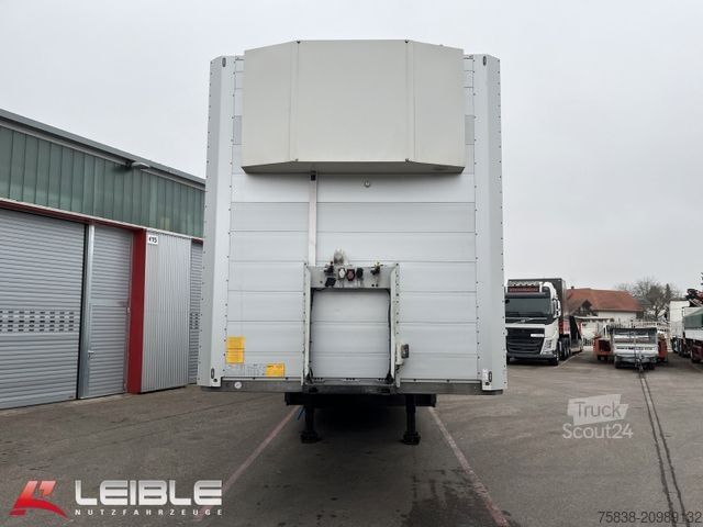 Semi-remorque fourgon SCHMITZ CARGOBULL SKO 24/L*Doppelstock*Heizung*Liftachse*Code XL*