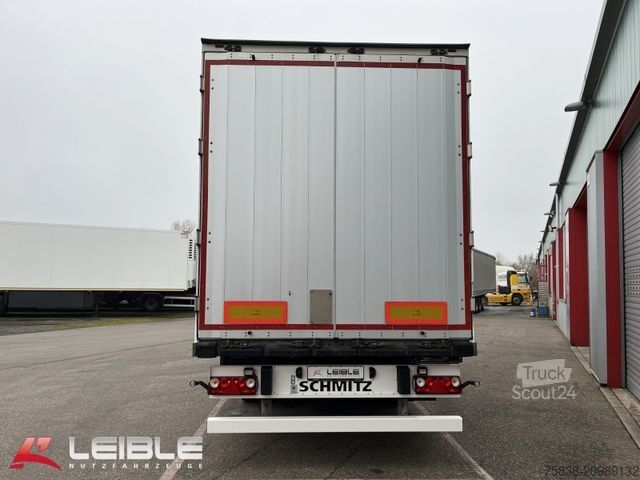 Semi-remorque fourgon SCHMITZ CARGOBULL SKO 24/L*Doppelstock*Heizung*Liftachse*Code XL*