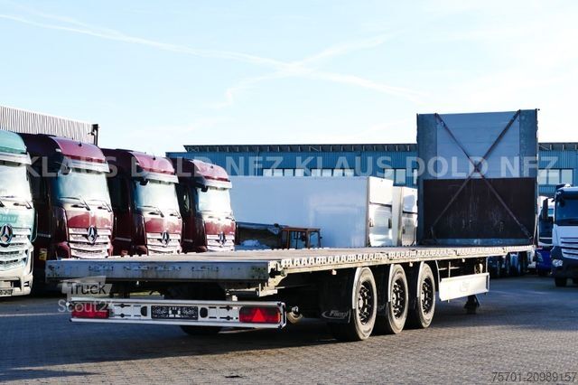 Remorque semi-plateforme de travail FLIEGL SDS 350 Platto Liftachse SAF-Achsen
